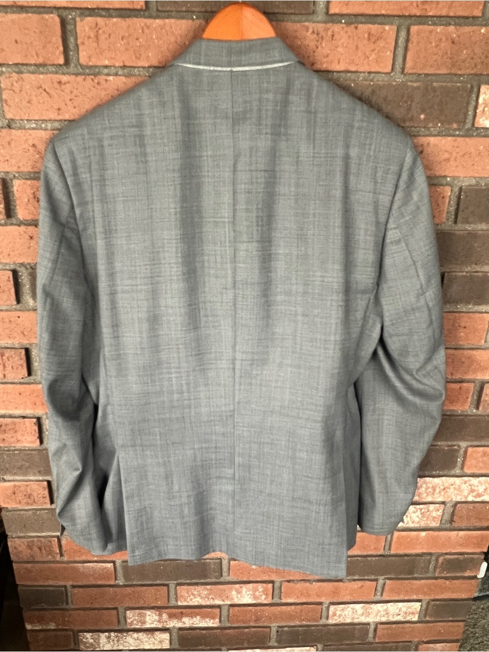 Kenneth Cole Light Gray Men’s Suit - Slim Tailored Look - Picture 8 of 10